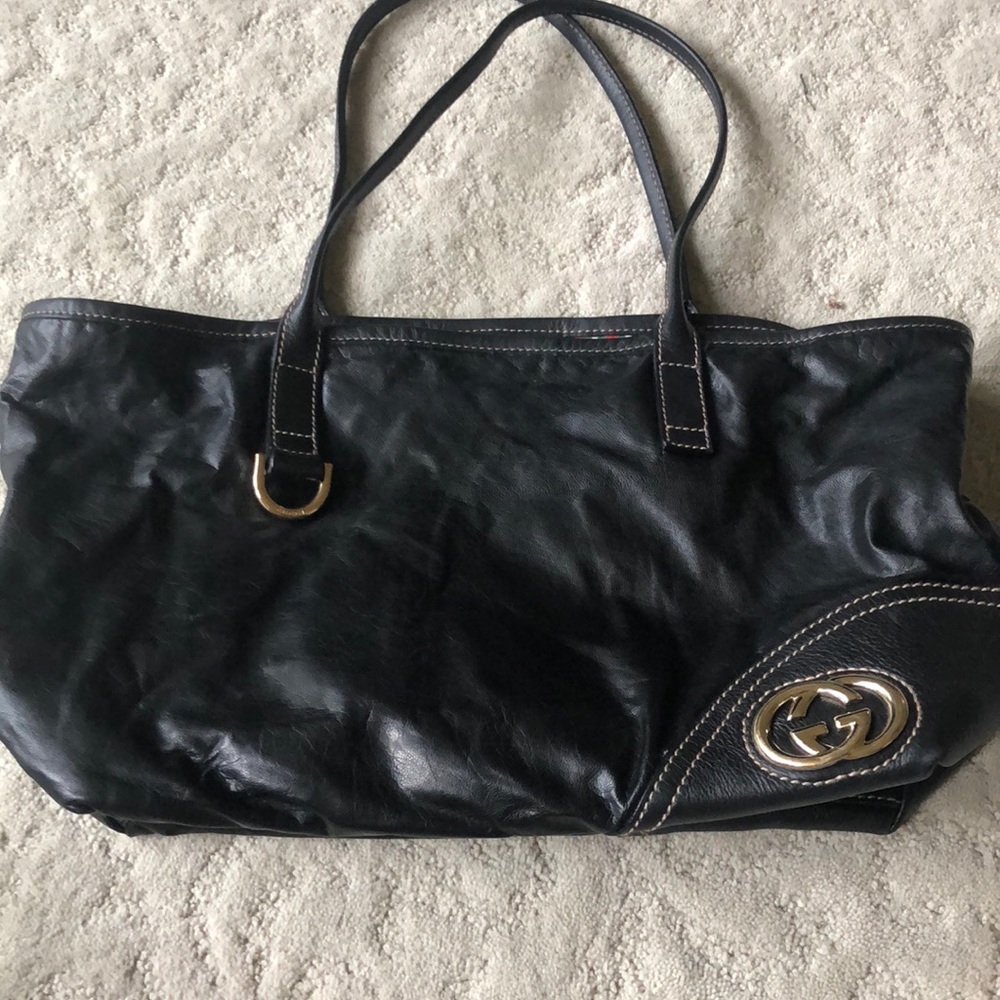 Gucci leather bag